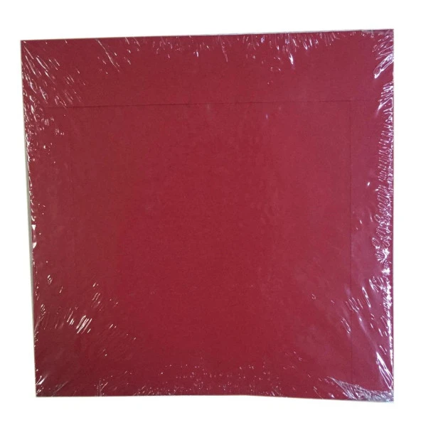 OFFICEMATE CD ZARF KARE 125X125 80GR KIRMIZI 25LI - 2