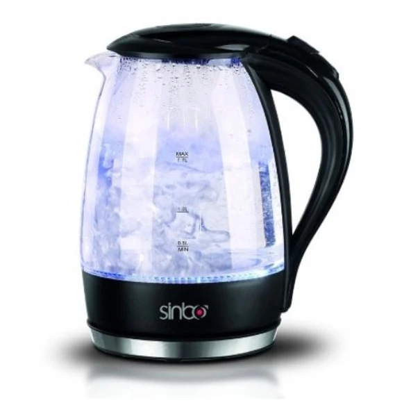 Sinbo SK-7338 Kablosuz Su Isıtıcı Cam Kettle - 2