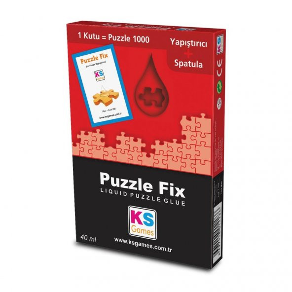 228 KS Puzzle Fix Yapıştırıcı + Spatula - 5