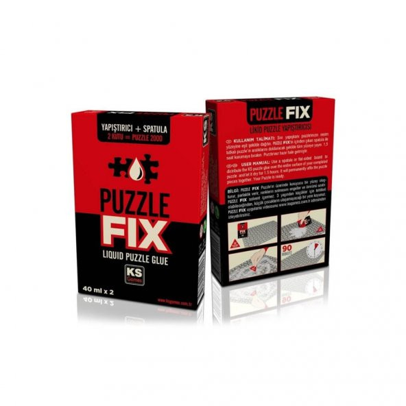 228 KS Puzzle Fix Yapıştırıcı + Spatula - 9
