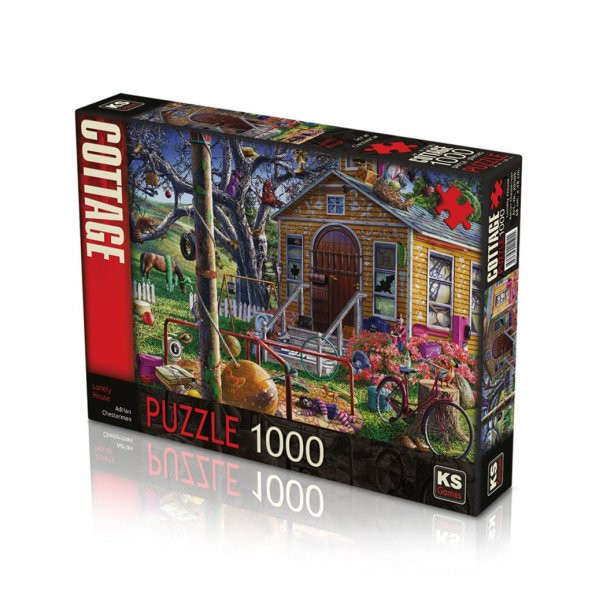 20505 Lonely Ev 1000 Parça Puzzle -KS Puzzle