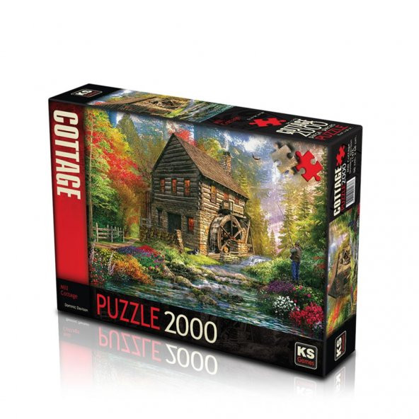 11476 Değirmen Kulübesi 2000 Parça Puzzle -KS Puzzle