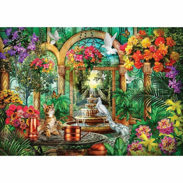 22510 Avlu - Atrium 2000 Parça Puzzle -KS Puzzle - 5