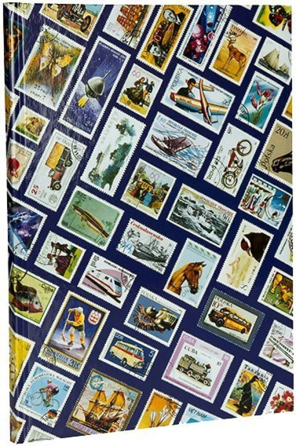 PULKO Filateli Başlangıç Paketi (Leuchtturm Hobby Pul Defteri, 100 Çeşit Pul, Pul Maşası ve Büyüteç), - 2