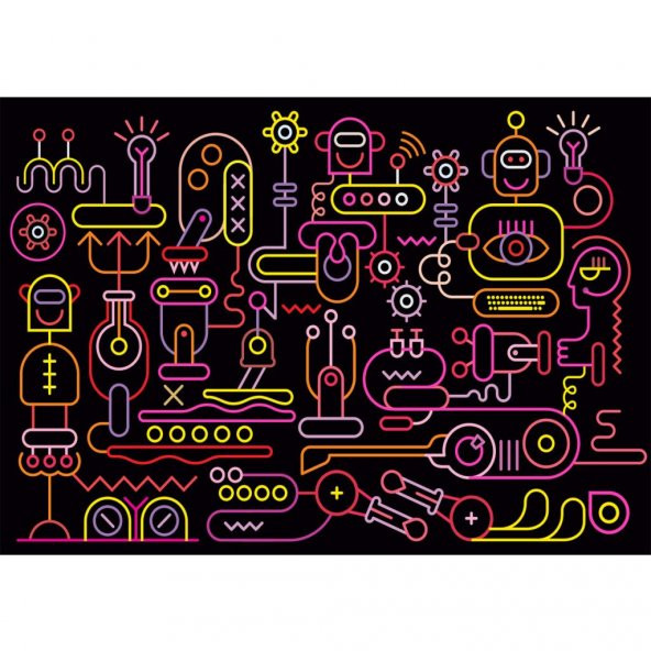 20518 Robot Atölyesi 1000 Parça Puzzle -KS Puzzle - 2