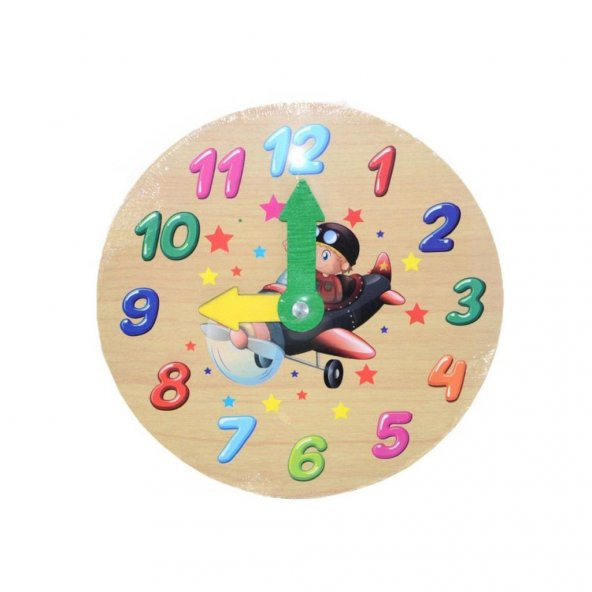 213/214/215 Onyıl, Eğitici Ahşap Saat - 10