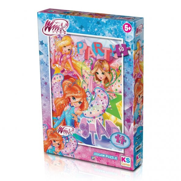 WINX709 Winx 50 Parça Puzzle -KS Puzzle - 7
