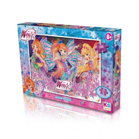 WINX714 Winx 100 Parça Puzzle -KS Puzzle - 5