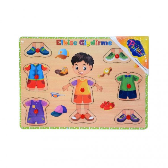 299/300 Onyıl, Ahşap Tutmalı Elbise Giydirme - 6