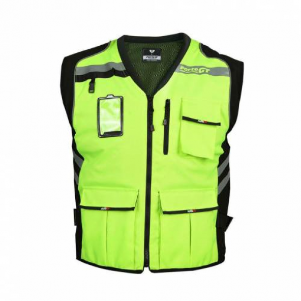FORTE GT 2001188 REFLEKTİF YELEK HGS CEPLİ - 2