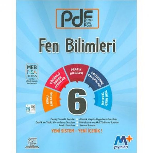 6.Sınıf Fen Bilimleri PDF Planlı Ders Föyü Martı Yayınları