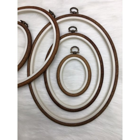 Plastik Oval Pano Kasnak 5 Boy Seçeneği - 1