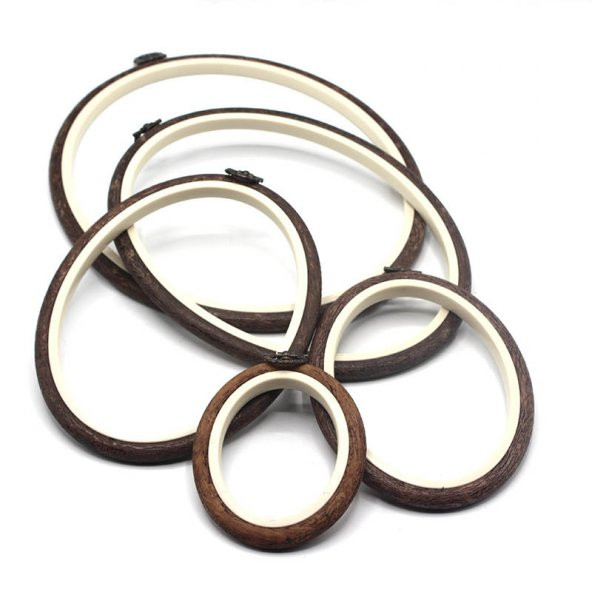 Plastik Oval Pano Kasnak 5 Boy Seçeneği - 4