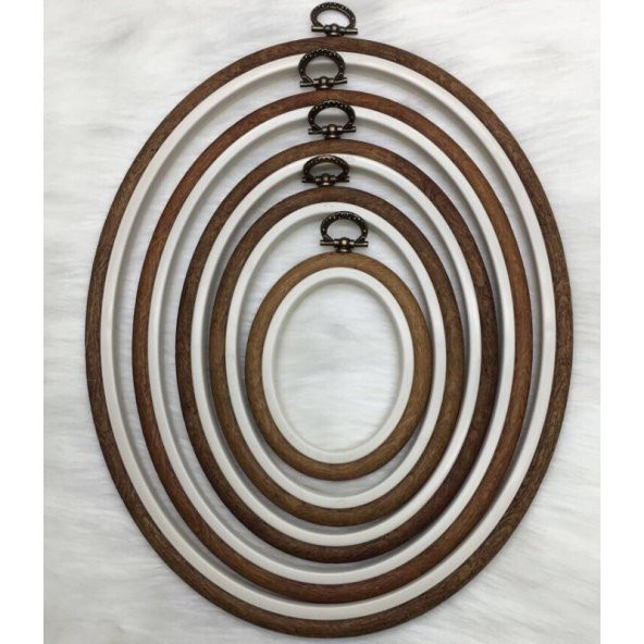 Plastik Oval Pano Kasnak 5 Boy Seçeneği - 10