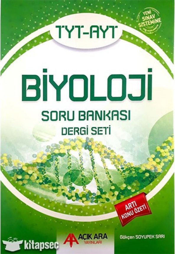 TYT-AYT Biyoloji Soru Bankası Dergi Seti Açık Ara Yayınları - 1
