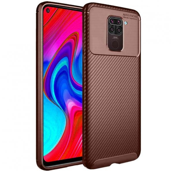 Xiaomi Redmi Note 9 Elde Kaymayan Kamera Korumalı Silikon Kılıf - 4