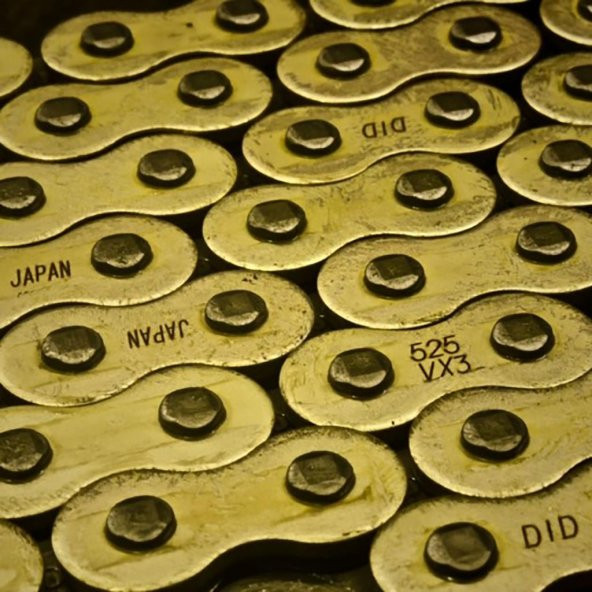 Honda CB 1000 R (2018-2019) UYUMLU Did 525 Vx3 Gold Motosiklet Zinciri - 2