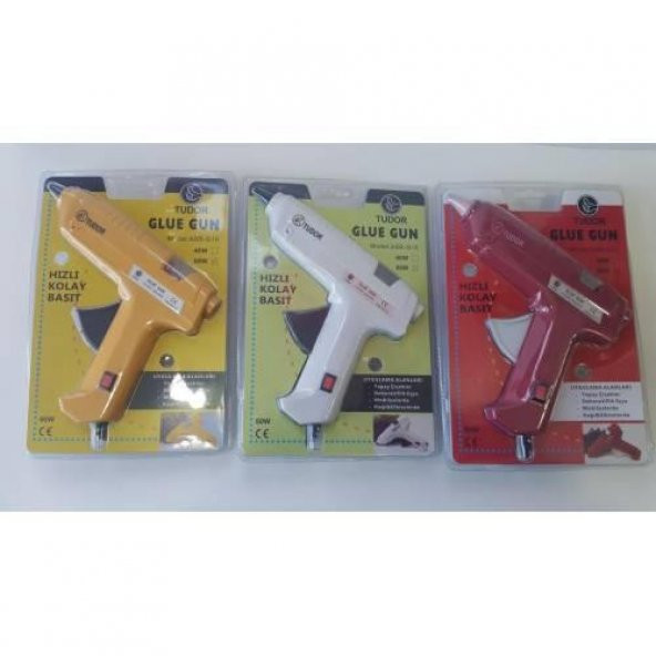 80W Garantili Sıcak Silikon Tabancası Anahtarlı Mum Glue Gun - 3