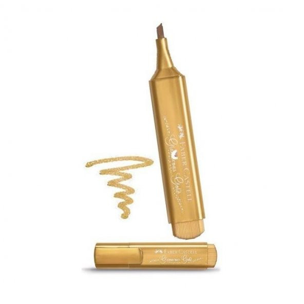 Faber Castell Metalik Renk Fosforlu Kalem Glamorous Gold