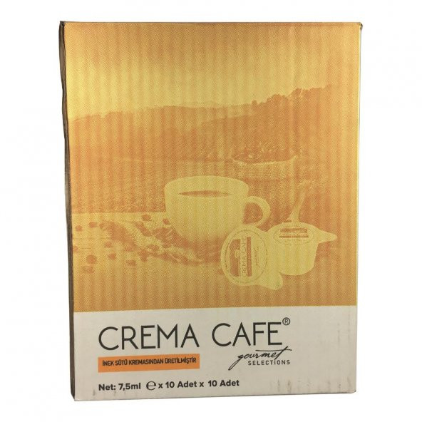 Gurmepark Crema Kahve Krema 10lu Paket