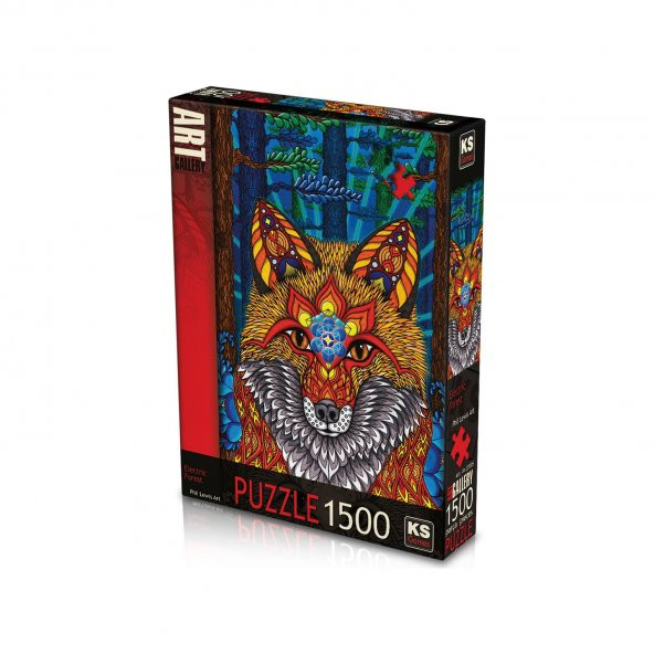 KS Games Electric Forst Phil Lewis Art 1500 Parça Puzzle (22005)