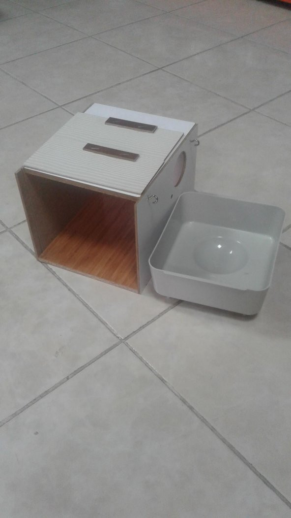 Ahşap Plastik Yuvalıklı Folluklu Muhabbet Yuvası - 4