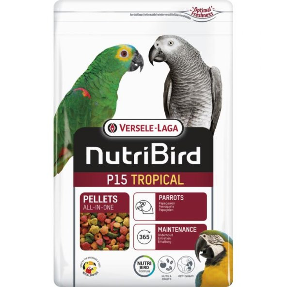 Versele Laga Nutrıbırd P15 Tropıcal 1 Kg