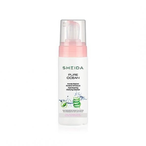 Sheıda Pure Ocean Temizleme Köpüğü 150ml Kuru Ve Hassas Cilt İçin