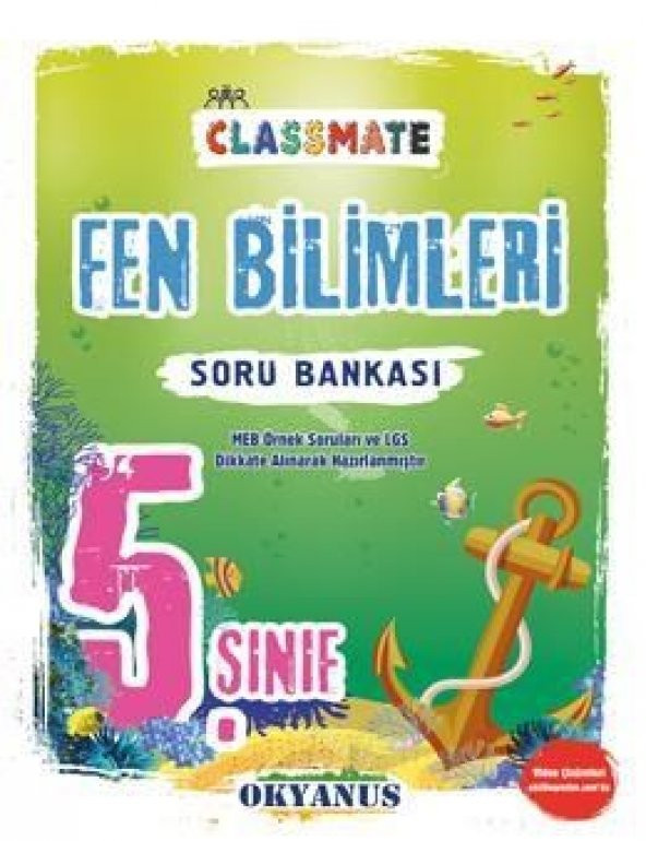 5. Sınıf Classmate Fen Bilimleri Soru Bankası Okyanus Yayınları