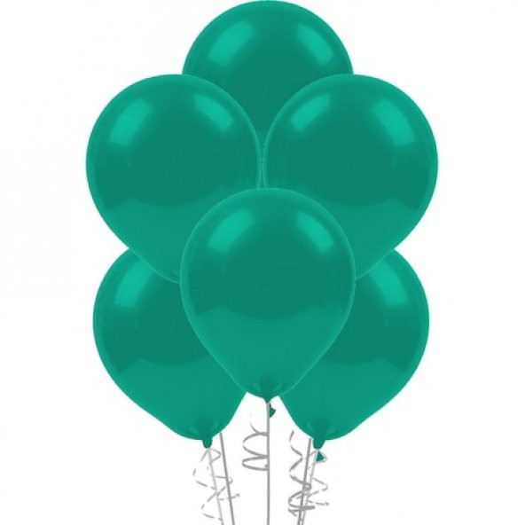 Pastel Su Yeşili Balon 100lü
