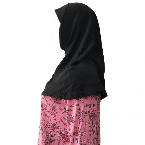Namaz Elbisesi Türbanlı Bütün PENYE Pembe Çiçek Desen - 6