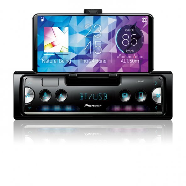 Pioneer SPH-C10BT USB MP3 Bluetooth Oto Teyp iPhone ve Android Ci