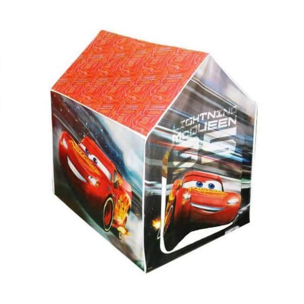 Cars Lisanslı Oyun Çadırı Oyun Evi 100x100x70 cm