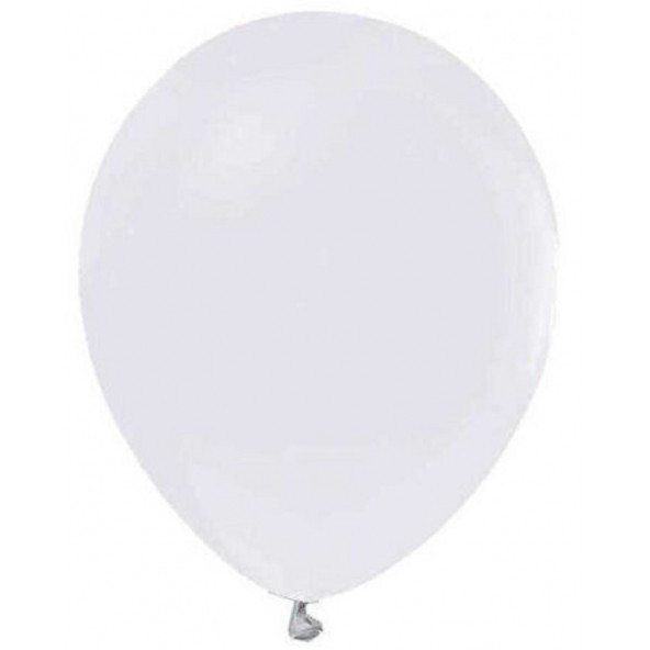 Benim Marifetlerim Metalik Beyaz Balon 12 inch 5 Adet
