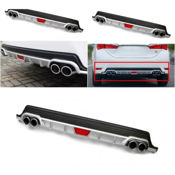 OtoLine TOYOTA COROLLA 2017-2020 KIRILMAZ DİFÜZÖR Ty1 - Resim 3