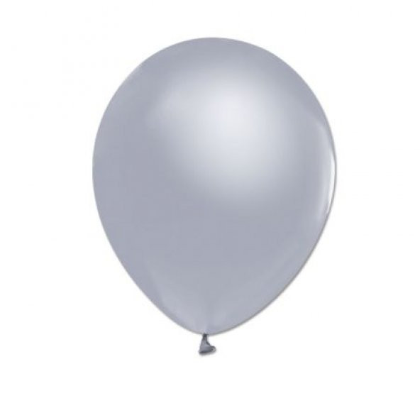 Benim Marifetlerm  Metalik Gümüş Balon 12 inch 5 Adet