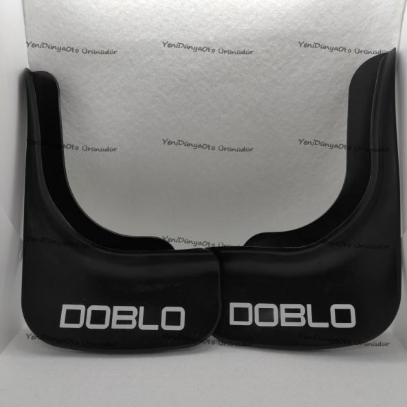 Fiat Doblo D4 2018 Model Sonrası 2li Paçalık Çamurluk Tozluk FIA1UZ025 - Resim 2