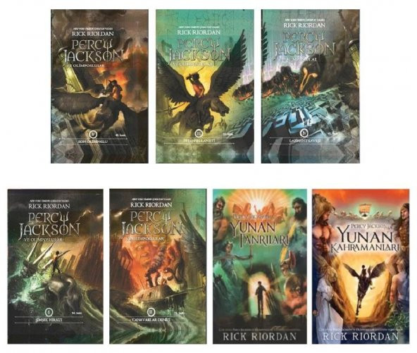 Percy Jackson ve Olimposlular 7 Kitap