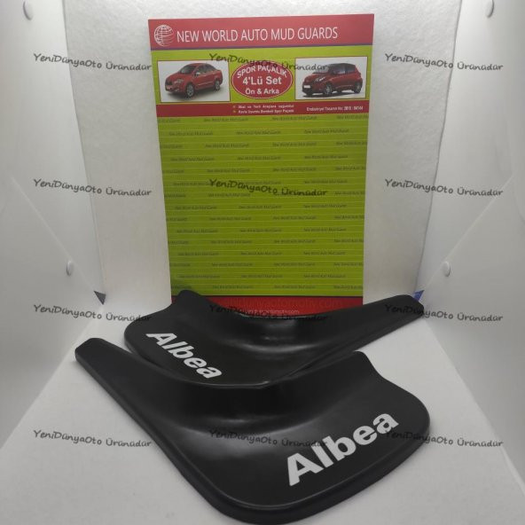 Fiat Albea 2li Paçalık Çamurluk Tozluk FIA1UZ001 - Resim 7