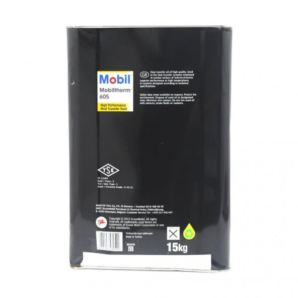 Mobil Mobiltherm 605 16 Lt Yüksek Performanslı Isı Transfer Yağı - Resim 3