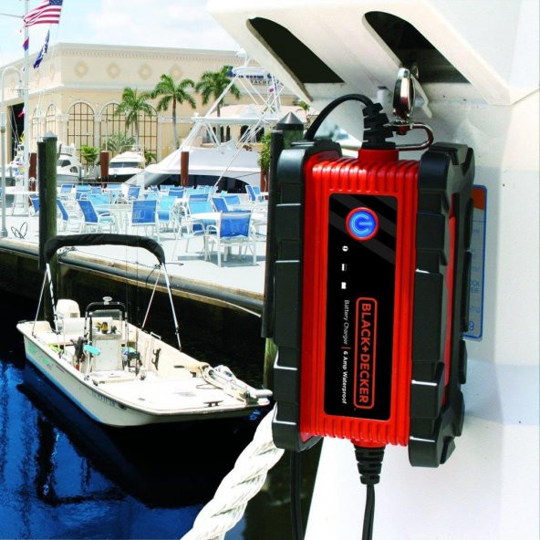 Black&Decker BC6BDWE 12Volt 120Amper Akü Şarj ve Bakım Cihazı