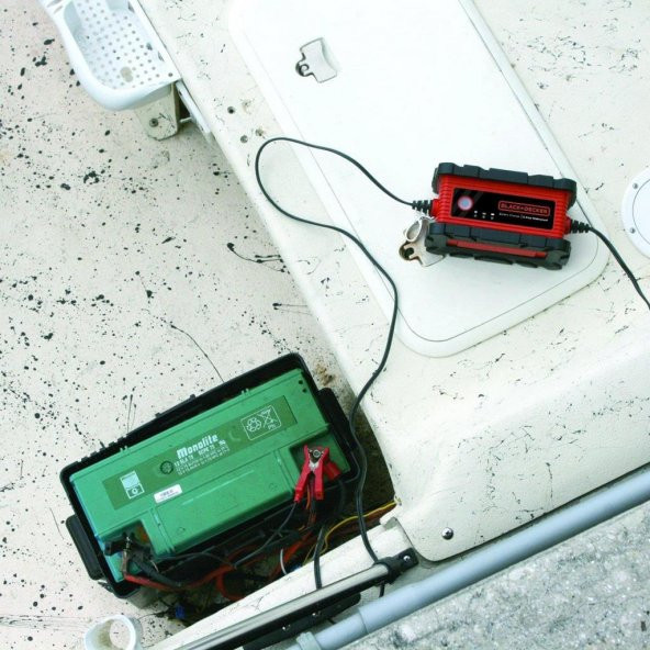 Black&Decker BC6BDWE 12Volt 120Amper Akü Şarj ve Bakım Cihazı - 5