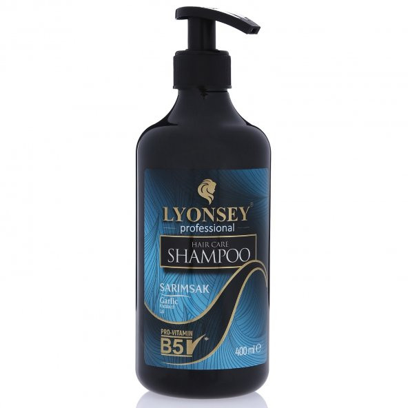 Lyonsey Sarımsak Şampuanı 400 ml Sağlıklı Uzayan Saçlar