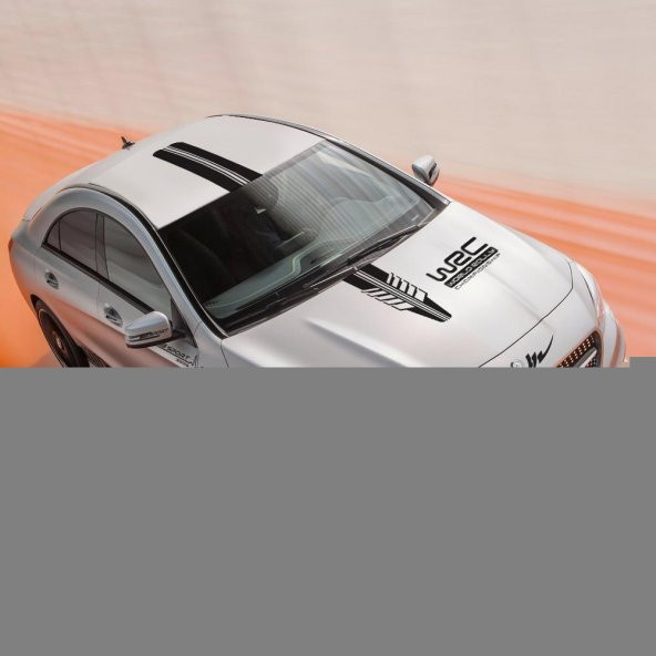 Mercedes Modifiye Sport Sticker Seti, Mercedes Etiket Çıkartma Paketi - 3