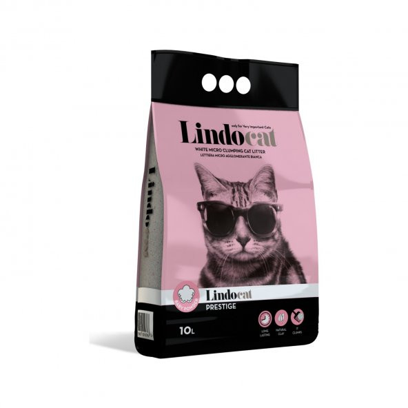 LİNDO CAT BABY POWDER 10 LT İNCE KEDİ KUMU