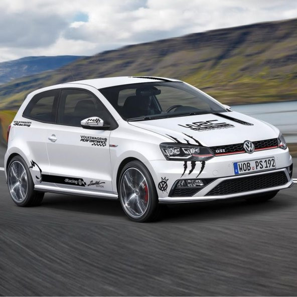 Volkswagen Modifiye Sport Sticker Seti, Volkswagen Etiket Çıkartma Paketi - 3