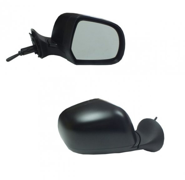 DIŞ DİKİZ AYNASI MEKANİK SAĞ DUSTER 11=- (KONV.CAM) VM-6802R - 1