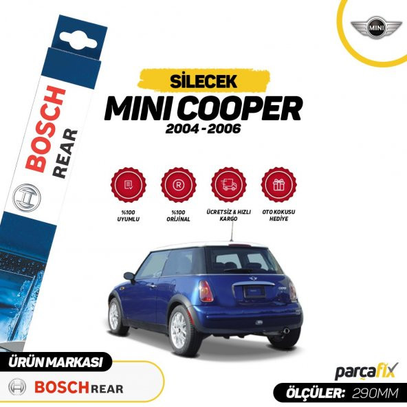 Mini Cooper Bosch Rear Arka Silecek 2004-2006