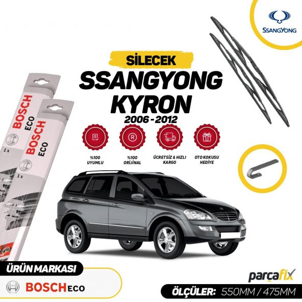 Ssangyong Kyron Bosch Eco Silecek Takımı 2006-2012 - 1