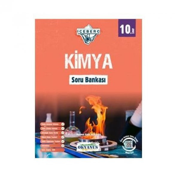 10. Sınıf Iceberg Kimya Soru Bankası Okyanus Yayınları - 1